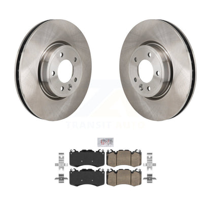 Kit de rotors de frein à disque avant et de plaquettes en céramique pour Land Rover Range Sport