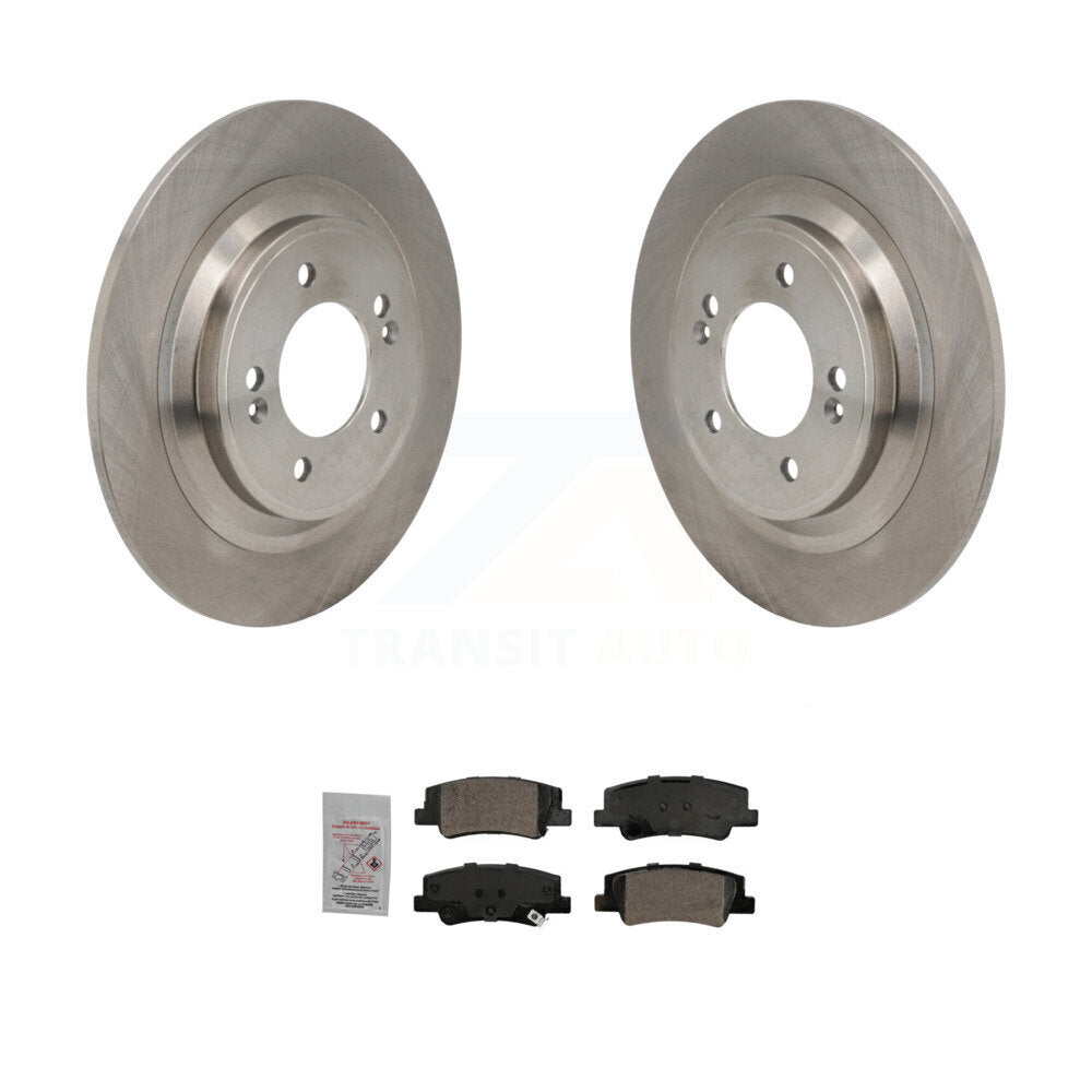Kit de disques de frein à disque arrière et plaquettes en céramique, pour Hyundai Tucson Kia Sportage