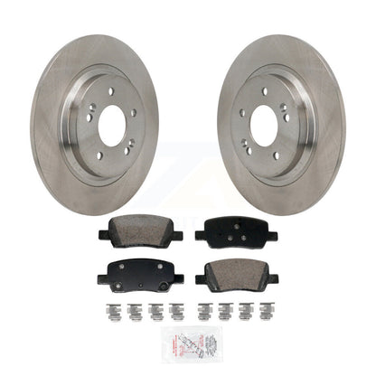 Kit de Rotor de frein arrière et de plaquettes en céramique, pour moteur à gaz Hyundai Santa Fe Kia Sorento