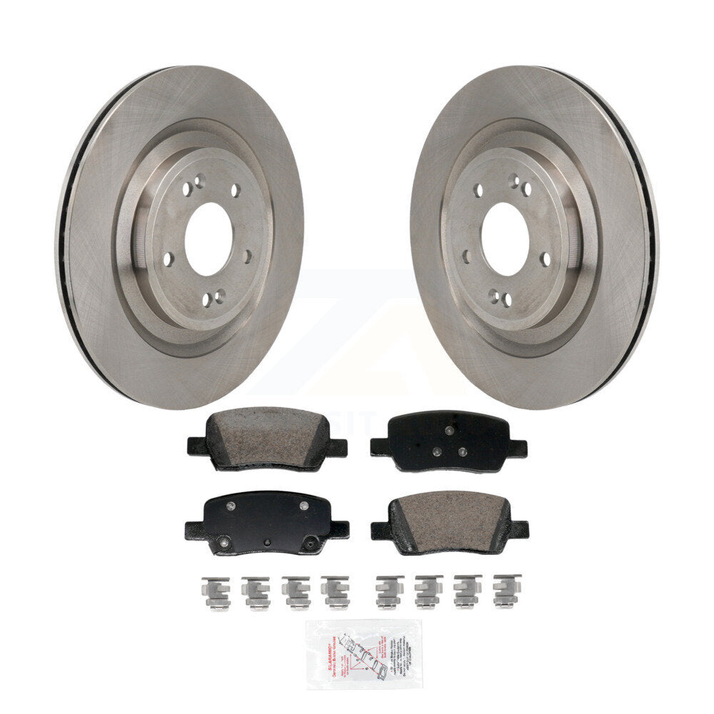 Kit de rotors de frein à disque arrière et plaquettes en céramique, pour Hyundai Santa Fe Kia Sorento
