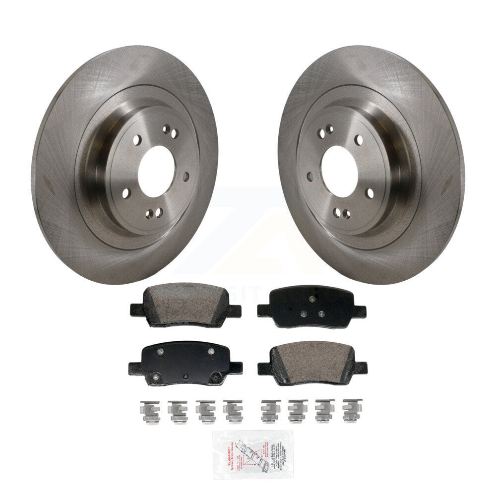 Kit de rotor de frein arrière et de plaquettes en céramique pour Kia Carnival Hyundai Santa Cru 2022 – 2023