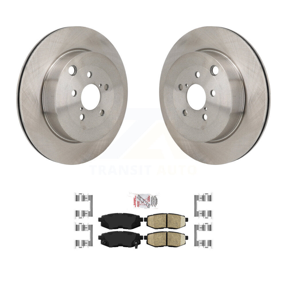 Kit de rotor de frein arrière et de plaquettes en céramique pour Subaru BRZ Toyota 86 avec frein Brembo