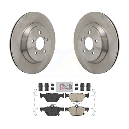 Kit de disques de frein à disque arrière et plaquettes en céramique pour Subaru Crosstrek K8A-107911