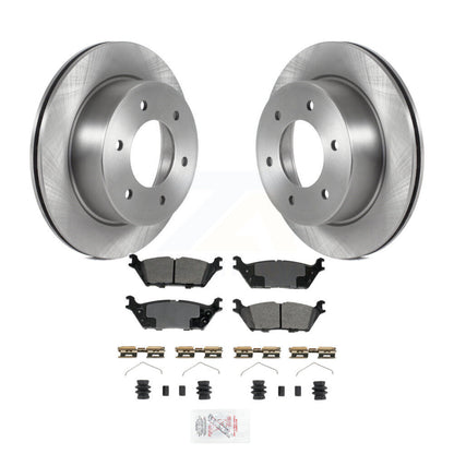 Kit de disques de frein à disque arrière et de plaquettes semi-métalliques pour Ford Bronco 3.0 2022 – 2023