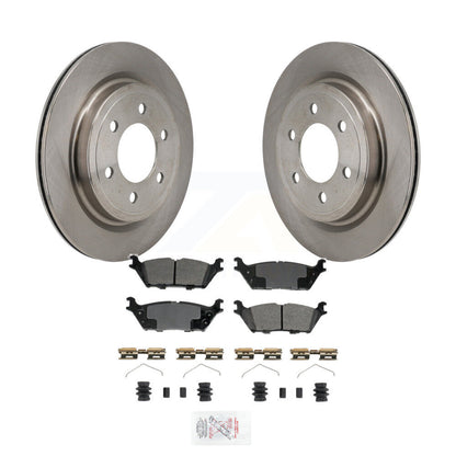 Kit de plaquettes semi-métalliques de rotors de frein à disque arrière pour Ford F-150 Lightning Expeditio