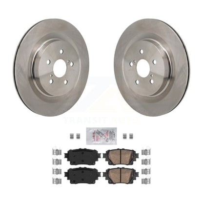 Kit de rotors de frein à disque arrière et de plaquettes en céramique pour Toyota Highlander 2020 – 2023