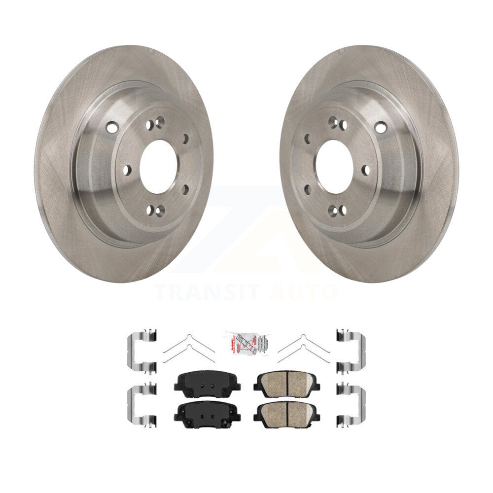 Kit de rotors de frein à disque arrière et plaquettes en céramique pour Genesis G70 Kia Stinger