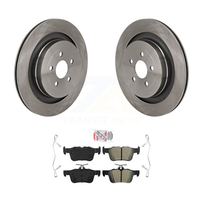 Kit de disques de frein à disque arrière et plaquettes semi-métalliques pour Ford Edge Lincoln Nautilu