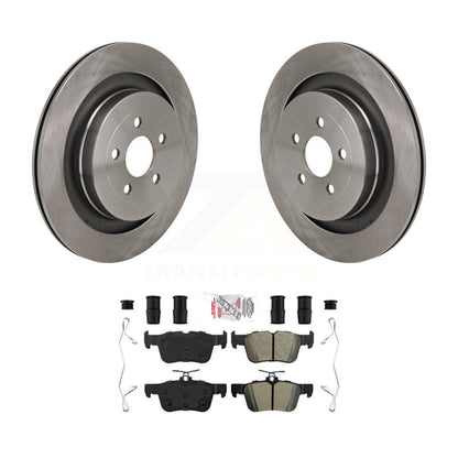 Kit de disques de frein à disque arrière et plaquettes semi-métalliques pour Ford Edge Lincoln Nautilu