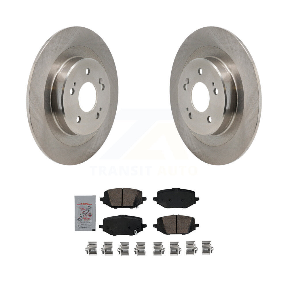 Kit de disques de frein à disque arrière et de plaquettes en céramique pour Acura MDX 2022 – 2024 K8A-107941