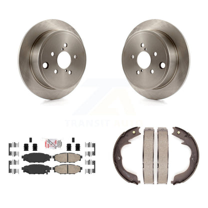 Kit de plaquettes en céramique et de chaussures de stationnement pour Rotors à disque arrière, pour Subaru Impreza Forester