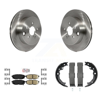 Kit de plaquettes en céramique et de chaussures de stationnement pour disques arrière, pour Subaru Forester 2.0 14-18