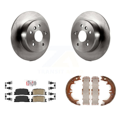 Kit de chaussures de stationnement avec plaquettes en céramique, Rotors à disque arrière, pour Toyota Highlander FWD 01-03