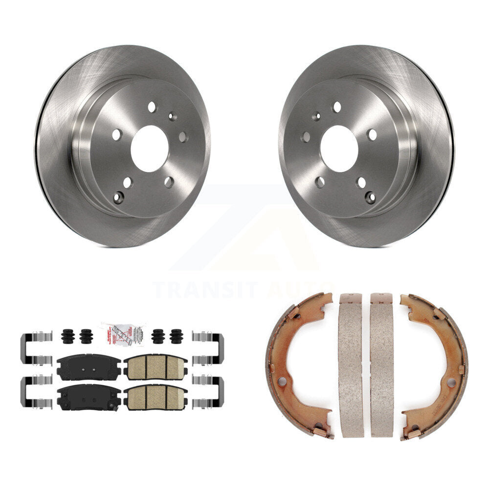 Kit de chaussures de frein de stationnement, Rotors à disque arrière, plaquettes en céramique, pour Chevrolet Equinox GMC