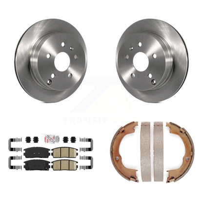 Kit de chaussures de frein de stationnement, Rotors à disque arrière, plaquettes en céramique, pour Chevrolet Equinox GMC
