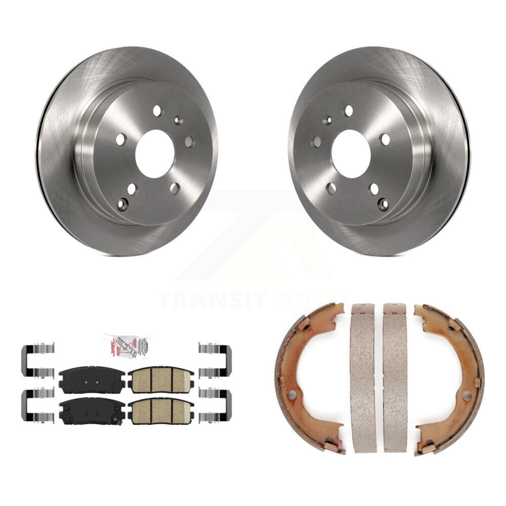 Kit de chaussures de frein de stationnement, Rotors à disque arrière, plaquettes en céramique, pour Chevrolet Equinox GMC