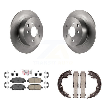 Kit de plaquettes en céramique et de patins de frein de stationnement, Rotors à disque arrière, pour Nissan Sentra