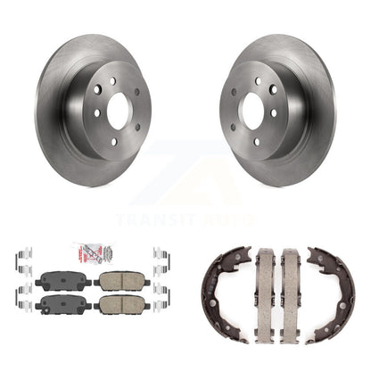 Kit de plaquettes en céramique et de patins de frein de stationnement, Rotors à disque arrière, pour Nissan Sentra