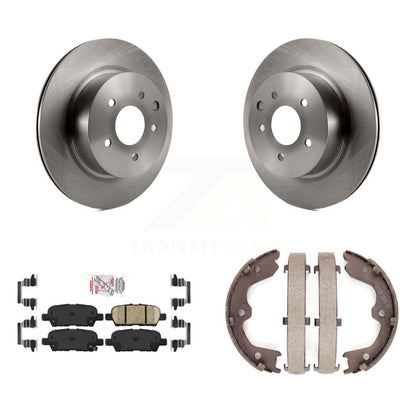 Kit de chaussures de stationnement avec plaquettes en céramique, Rotors à disque arrière, pour Nissan Maxima INFINITI QX50