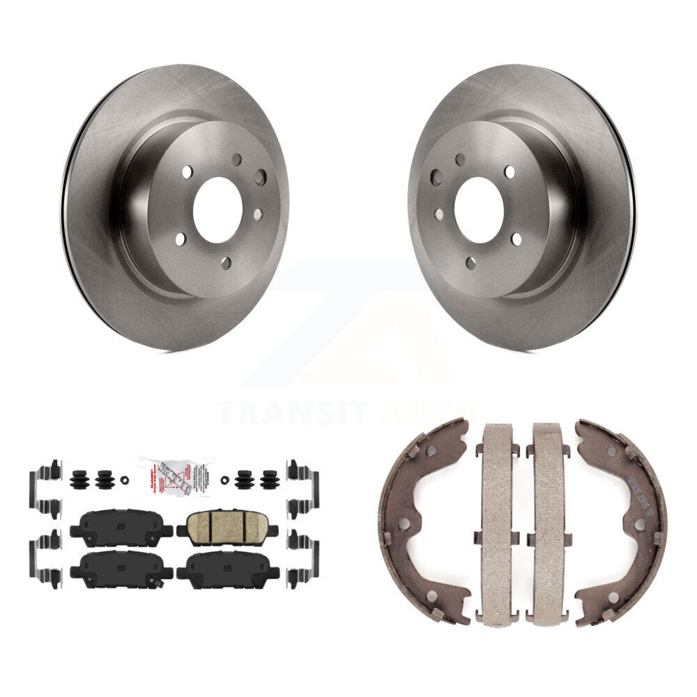 Kit de chaussures de stationnement avec plaquettes en céramique, Rotors à disque arrière, pour Nissan Maxima INFINITI QX50
