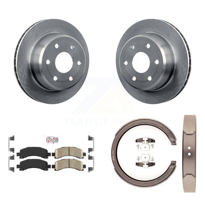 Kit de chaussures de stationnement avec plaquettes en céramique, Rotors à disque arrière, pour Chevrolet GMC Avalanche 150