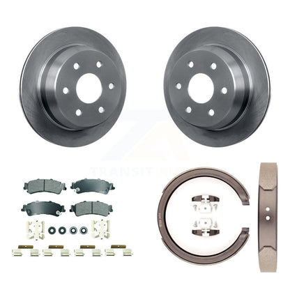 Kit de chaussures de stationnement avec disques semi-métalliques, Rotors à disque arrière, pour Chevrolet GMC 1500 XL