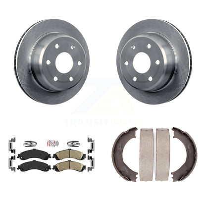 Kit de chaussures de stationnement avec plaquettes en céramique, Rotors à disque arrière, pour Chevrolet Silverado 1500 GM
