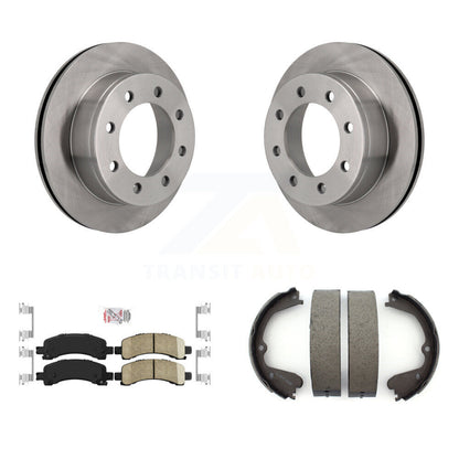 Kit de chaussures de stationnement avec plaquettes en céramique, Rotors à disque arrière, pour fourgon coupé GMC Savana 3500