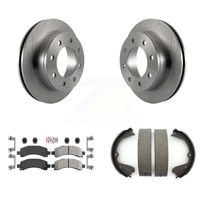 Kit de patins de frein de stationnement, Rotors à disque arrière, plaquettes semi-métalliques, pour GMC Savana 3500
