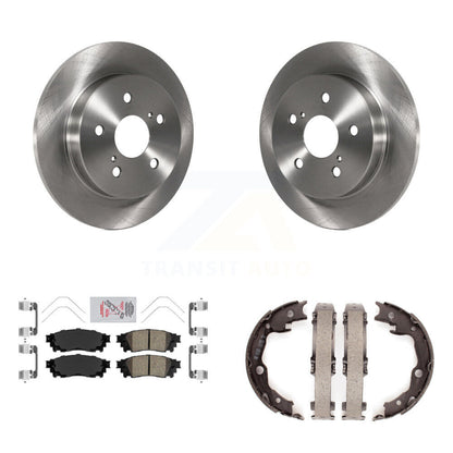 Kit de plaquettes en céramique et de freins de stationnement, Rotors à disque arrière, pour Toyota Camry RAV4