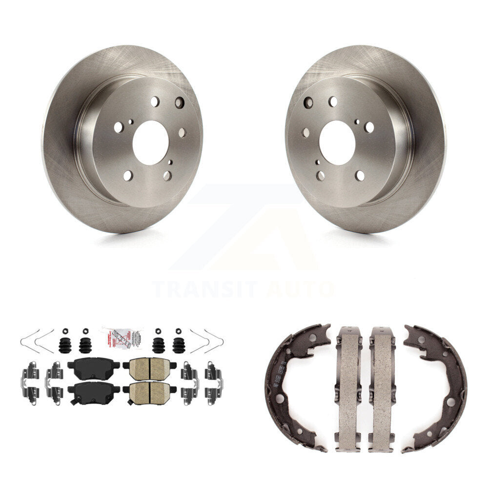 Kit de chaussures de frein de stationnement, Rotors à disque arrière, plaquettes en céramique, pour Toyota Matrix XR 2010