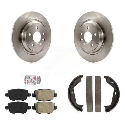 Kit de plaquettes semi-métalliques et de chaussures de stationnement pour disques arrière, pour Volvo S80 FWD 08-09