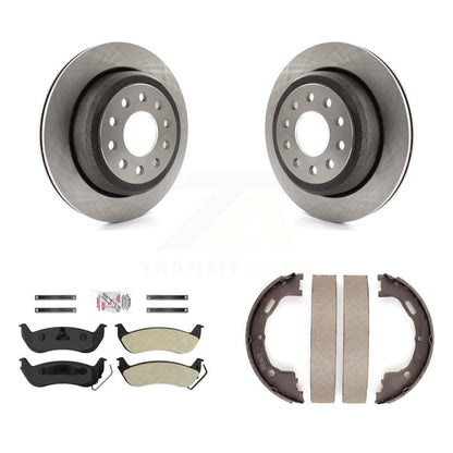 Kit de chaussures de stationnement à plaquettes semi-métalliques, Rotors à disque arrière, pour voiture Lincoln Town Seda