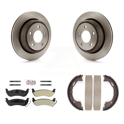 Kit de plaquettes semi-métalliques et de chaussures de stationnement pour rotors de disque arrière, pour Ford Ranger Mazda