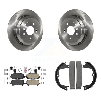 Kit de chaussures de frein de stationnement, Rotors à disque arrière, plaquettes en céramique, pour Honda Pilot Ridgeline