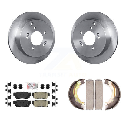 Kit de chaussures de stationnement avec plaquettes en céramique, Rotors à disque arrière, pour Hyundai Tucson Kia Sportage