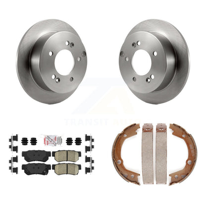 Kit de chaussures de stationnement avec plaquettes en céramique, Rotors à disque arrière, pour Hyundai Tucson Kia Sportage