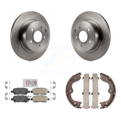 Kit de chaussures de stationnement avec plaquettes en céramique, Rotors à disque arrière, pour INFINITI Nissan Maxima G37
