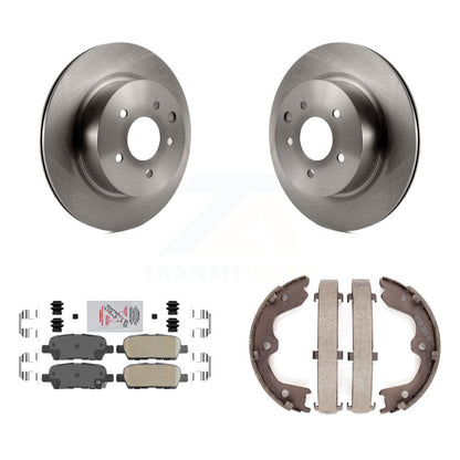 Kit de chaussures de stationnement avec plaquettes en céramique, Rotors à disque arrière, pour INFINITI Nissan Maxima G37
