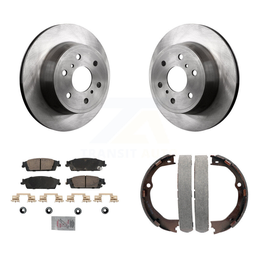 Kit de chaussures de stationnement avec plaquettes en céramique, Rotors à disque arrière, pour GMC Chevrolet Sierra 1500 L