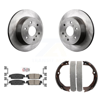 Kit de chaussures de stationnement avec plaquettes en céramique, Rotors à disque arrière, pour GMC Chevrolet Sierra 1500 L