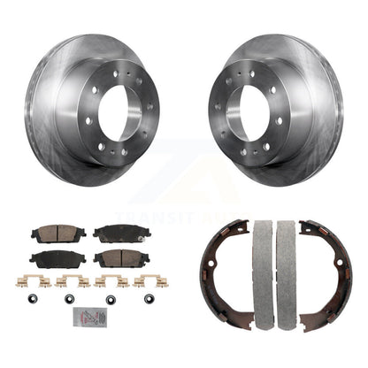 Kit de plaquettes en céramique et de freins de stationnement, Rotors à disque arrière, pour Chevrolet Suburba