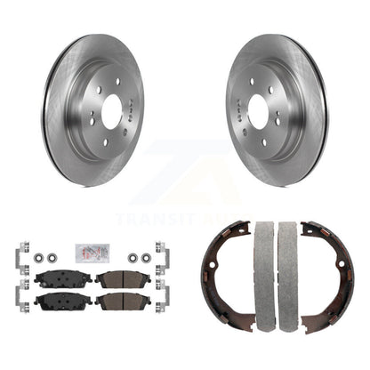 Kit de chaussures de stationnement avec Rotors à disque arrière, plaquettes semi-métalliques, pour Chevrolet Silverado L