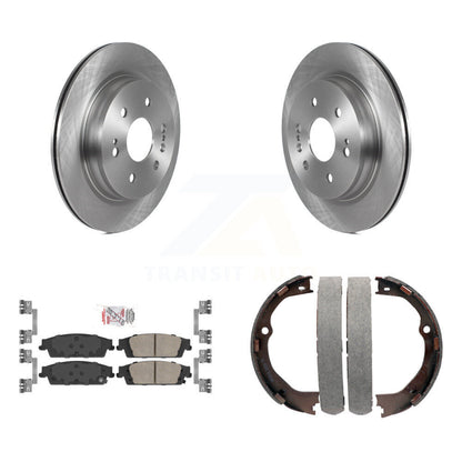 Kit de chaussures de stationnement avec plaquettes en céramique, Rotors à disque arrière, pour Chevrolet Silverado 1500 LD