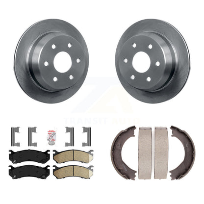 Kit de chaussures de stationnement avec plaquettes en céramique, Rotors à disque arrière, pour Chevrolet Silverado 2500 HD