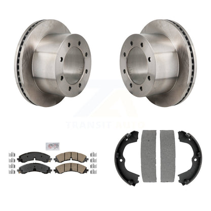 Kit de chaussures de stationnement avec plaquettes en céramique, Rotors à disque arrière, pour GMC Sierra 3500 HD Chevrole