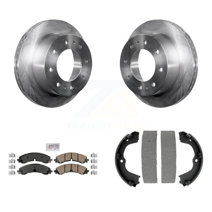 Kit de chaussures de stationnement avec plaquettes en céramique, Rotors à disque arrière, pour GMC Chevrolet Sierra 2500 H