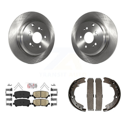 Kit de plaquettes en céramique et de chaussures de stationnement pour disques arrière, Rotors, pour Honda Odyssey 2011 – 2017