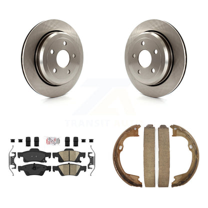 Kit de chaussures de stationnement avec plaquettes en céramique, Rotors à disque arrière, pour Jeep Grand Cherokee Dodge W