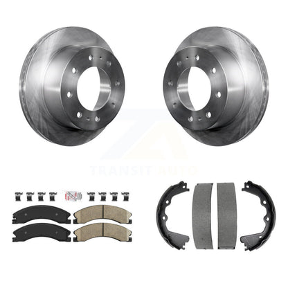 Kit de chaussures de stationnement avec plaquettes en céramique, Rotors à disque arrière, pour GMC Sierra 2500 HD Chevrole